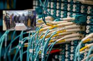 Robo de fibra óptica en Bogotá