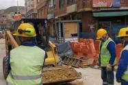 Soacha en líos contratista de Vanti rompió la vía y se desapareció