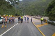 Vía al Llano en Quetame