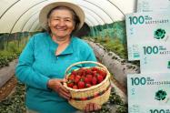 Campesinos en la zona rural de Bogotá