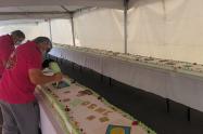Pastel de 56 metros en Usme 