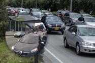 Accidente de tránsito en la NQS