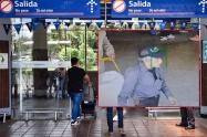 Agresión de adulto mayor en la terminal del Salitre