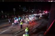 Bloqueos en La Calera