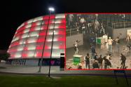 Testigo denuncia falta de controles para el concierto de Damas Gratis en el Movistar Arena