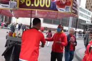 Distrito se acordó de la Séptima y puso en cintura a los ambulantes