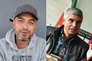 Jhon Alex Castaño y Wilson Castiblanco Gil, alcalde de Samacá