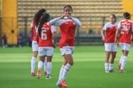Karla Viancha anotó el gol del triunfo para Santa Fe