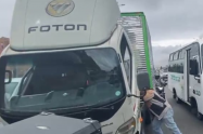 La Autonorte colapsada por dos incidentes que tienen frenado todo el tráfico