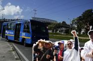 Manifestaciones afectan TransMiZonal
