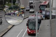 Manifestaciones bloquean TransMilenio