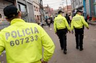 Policías de Bogotá
