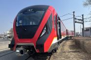 Primer tren del metro de Bogotá
