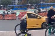 Robo en plena vía