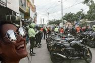 Andenes sin motos Movilidad les puso freno a los vendedores en El Restrepo