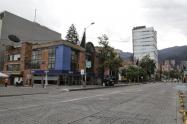 Calles de la Zona Rosa en Chapinero