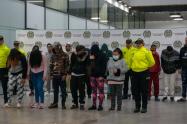 Policía capturó a integrantes de bandas delincuenciales