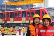 Chinos van embalados fecha definida para segunda entrega del Metro