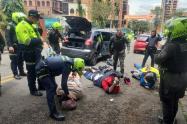 Policía detiene a banda señalada de atracos en Usaquén, Chapinero y Teusaquillo