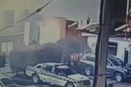 Incendio en estación de Policía de Funza