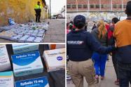Expulsan a extranjero y decomisan 70 kilos de medicinas vencidas en Kennedy