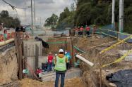 Obras de acueducto en la avenida El Rincón avanzan 96 % 