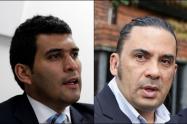 Julián Quintana y Francisco Bernate, abogados de la familia de Valeria Afanador y del Gimnasio Campestre Los Laureles, respectivamente (izquierda a derecha)