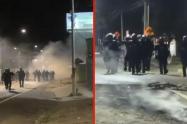 Toque de queda y ley seca en La Mesa por disturbios