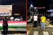 Los manifestantes anunciaron que continuarán con las movilizaciones de manera pacífica