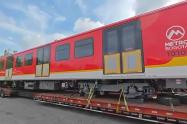 Trenes del Metro de Bogotá llegan al país