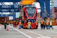 Todo listo para llegada a Bogotá del primer tren del metro