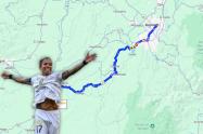 Ruta de Bogotá a Chicoral, Tolima, tierra de Dayro Moreno