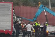 Accidente peaje Chusacá