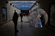 Obra de arte en el Portal de Suba
