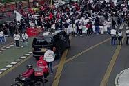Bloqueo en calle 72 de Bogotá este viernes 10 de octubre
