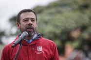 Carlos Fernando Galán y su mensaje contra la violencia en las marchas