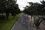 Carrera atlética en Bogotá, imagen de ilustración