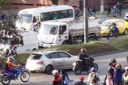 Ciclista murió en avenida Ciudad de Cali
