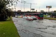 Granizada entre Autonorte y Boyacá: agua inunda vías claves y no hay paso fácil