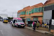 Emergencia por fuga de gas cloro en Mosquera