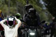 Hurto en moto en Bogotá