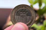 Moneda de 1.000 pesos colombianos