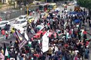 Protestas en Bogotá, 7 de octubre de 2025