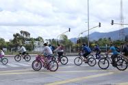Suspenden tramos de la ciclovía de Bogotá