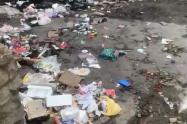 Barrio La Paz Ciudad Bolívar, problemas basuras 
