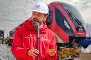 Galán confirma la llegada del tercer tren del Metro a Bogotá