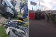 Accidente de tránsito en Yomasa