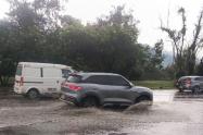 Encharcamientos en Bogotá por lluvias