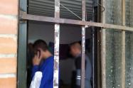 Detenidos en estación de Policía en Bogotá