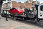 Inmovilización de vehículos indeterminados en Bogotá